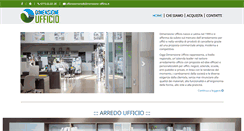 Desktop Screenshot of dimensione-ufficio.it